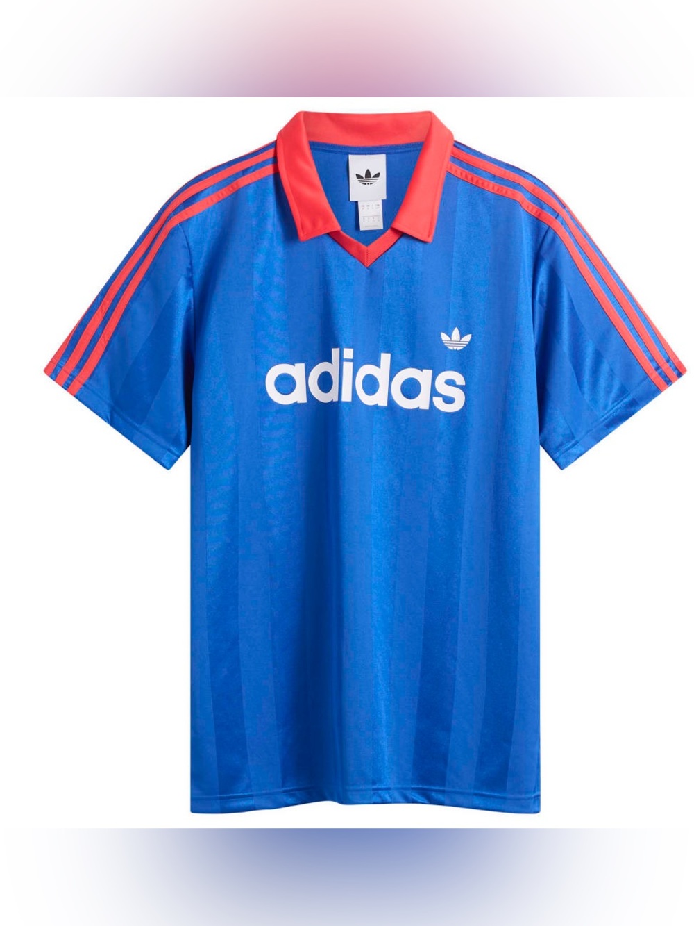 ADIDAS SPELLOUT JERSEY Blue Red XL